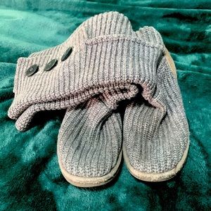 Knit UGG boots (grey) size 8